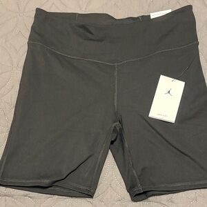 Jordan Black 7 inch High Waisted Bike Short NWT